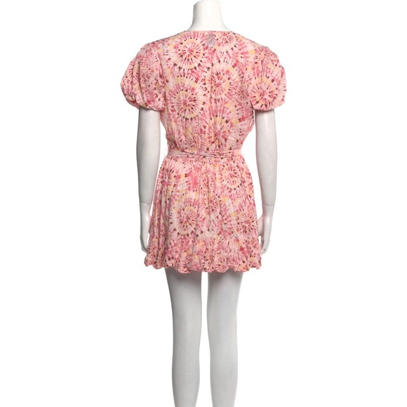 MISA Los Angeles Eloise Dress Rose Lemonade XS Resort Coastal Girly Flirty Boho - Picture 3 of 8